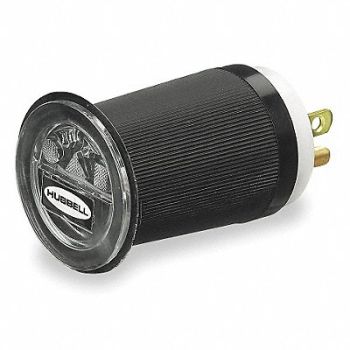 HUBBELL WIRING DEVICE-KELLEMS Receptacle Tester 125V AC No Disp, 3D176