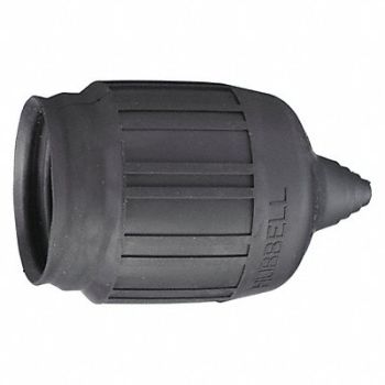 HUBBELL Boot Weatherproof Blk, 3D231