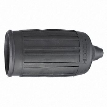 HUBBELL Boot Weatherproof Blk, 3D232