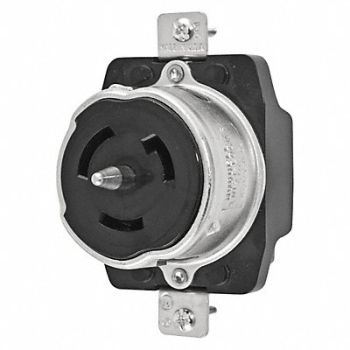 HUBBELL Locking Receptacle Industrial 50, 3D338