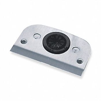 HUBBELL WIRING DEVICE-KELLEMS Above Floor Fitting Aluminum Rectangular, 3D459