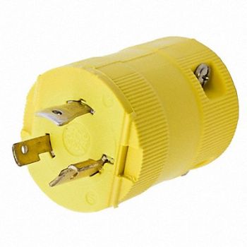 HUBBELL Plug 277VAC 20A L7-20P 2P 3W, 3D558