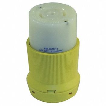 HUBBELL Locking Connector Std. 30 A L21-30R, 3D670