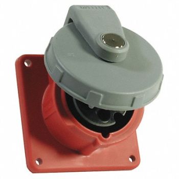 HUBBELL Pin and Sleeve Receptacle 100A 480V, 3D678