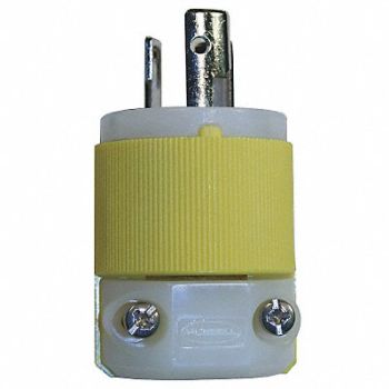HUBBELL Plug 277VAC 15A L7-15P 2P 3W, 3D824