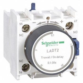SCHNEIDER ELECTRIC IEC Timer Module 1NO/1NC .1 to 30sec, 3DB74