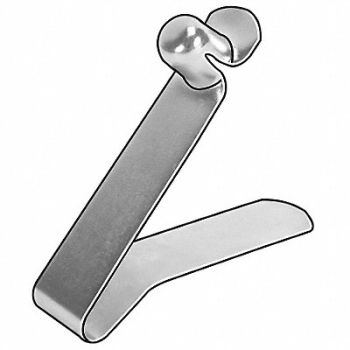 GRAINGER APPROVED Snap Button B 0.375 Dx0.370 H Pk10, 3DRA7