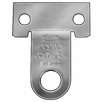 GRAINGER APPROVED Hanger 2 Hole Non-Adj 1x1 1/3L Pk4, 3DRE3