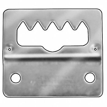 GRAINGER APPROVED Hanger 2 Hole Adj 2 W x1 3/4 L Pk2, 3DRE5