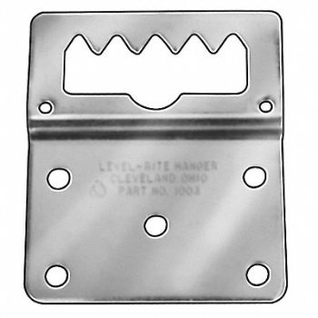 GRAINGER APPROVED Hanger 5 Hole Adj 3 1/4 W x3 3/4 L, 3DRE6