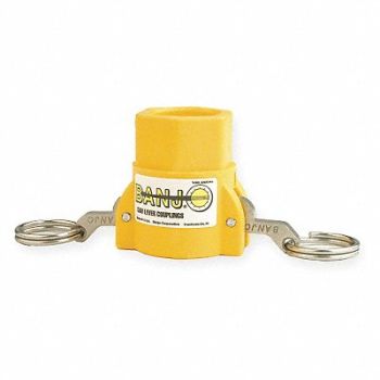 BANJO Hose to Cam Lever Adapter Double Female, 3DTH3