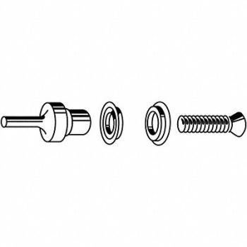 MERIT Arbor Hole Shank Adapter 4 to 8 in, 3DV23