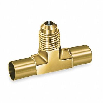 JB INDUSTRIES 1/4 Access Valve Tee PK3, 3DWZ7