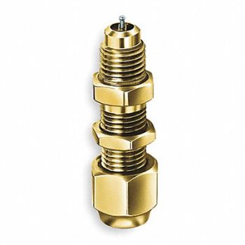 JB INDUSTRIES 1/4 Access Valve Bulkhead Mount, 3DXA2