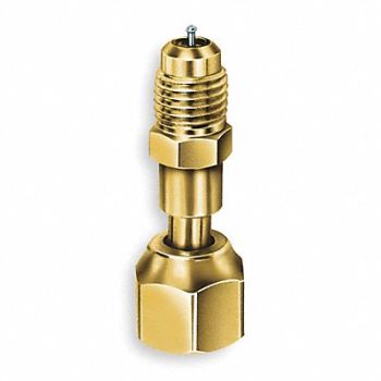 JB INDUSTRIES 1/4 Access Valve with Flare Nut PK3, 3DXC7