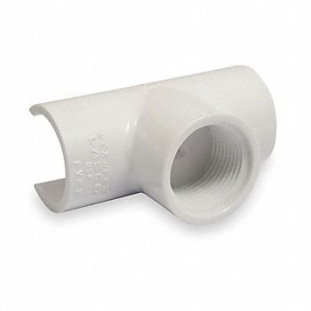 GRAINGER APPROVED Saddle Tap Tee 1 in x 3/4 in x 3/4 in, 3DXW1