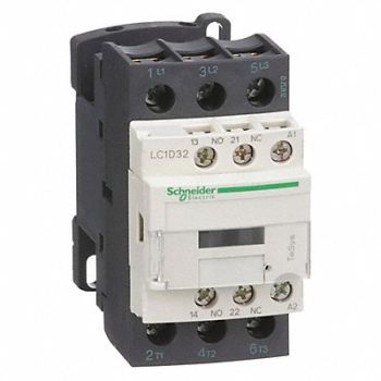 SCHNEIDER ELECTRIC G3482 IEC Magnetic Contactr 120VAC 32A 1NC/1NO, 3DY52