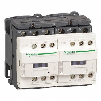 SCHNEIDER ELECTRIC G3486 IEC Magnetic Contactr 120VAC 9A Revrsing, 3DY60