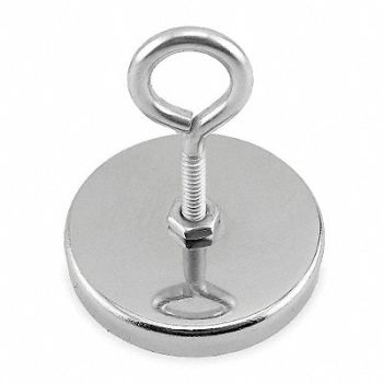 GRAINGER APPROVED Single Point Hook Ceramic 25 lb., 3DYA2
