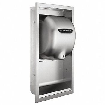 XLERATOR Recess Kit Silver Stainless Steel, 3DYH4