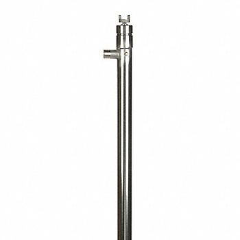 FINISH THOMPSON Drum Pump Tube 48 L 316 SS 1-1/2 I.D., 3DYN3