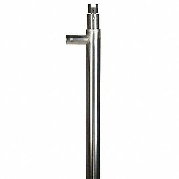 FINISH THOMPSON Drum Pump Tube 40 L 316 SS 2 I.D., 3DYN5