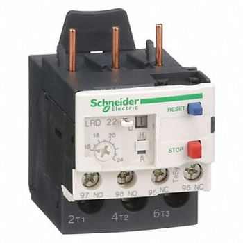 SCHNEIDER ELECTRIC Ovrload Relay 16 to 24A 3P Class 10 690V, 3EA12