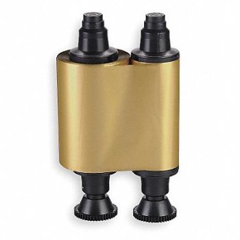 EVOLIS PEBBLE 4 ID Card Printer Ribbon Gold, 3EAL7