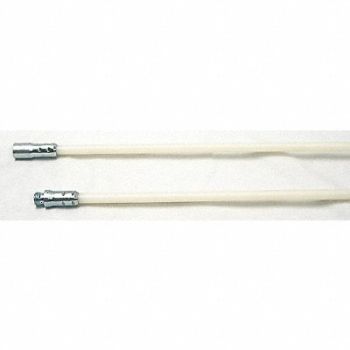 TOUGH GUY Nylon Brush Rods 1/4 NPT Dia3/8 Length48, 3EDA9