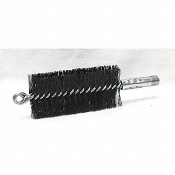 TOUGH GUY Flat Baffle Boiler Brush Dia 2 1/4 MNPT, 3EDC4