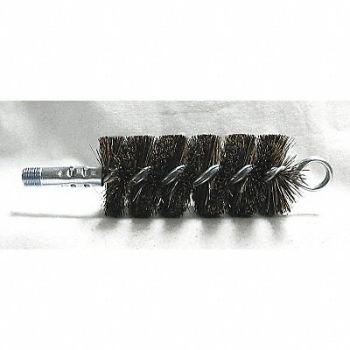 TOUGH GUY Flue Brush Dia 2 1/4 MNPT Length 8, 3EDC9