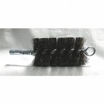 TOUGH GUY Flue Brush Dia 2 1/2 1/4 MNPT Length 8, 3EDD1