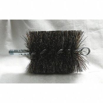 TOUGH GUY Flue Brush Dia 6 1/4 MNPT Length 8, 3EDD6