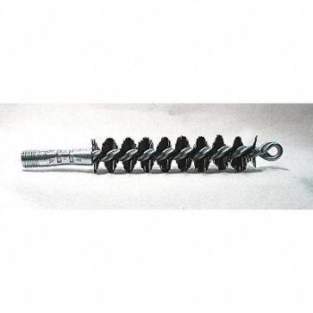 TOUGH GUY Flue Brush Dia 1 1/4 MNPT Length 8, 3EDF1