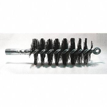 TOUGH GUY Flue Brush Dia 2 1/4 MNPT Length 8, 3EDF4