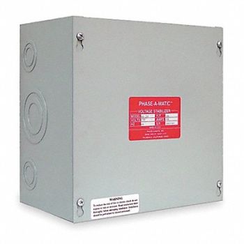 PHASE-A-MATIC Voltage Stabilizer Max Amps 13.9 5 HP, 4TGY8