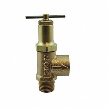APOLLO Adjustable Relief Valve 1/2 In 60 psi, 3EEX6