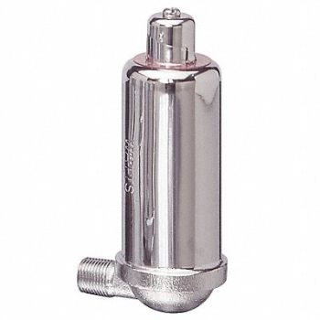 WATTS Steam Vent Valve Adj Angle 1/8 In MPT, 3EJG1
