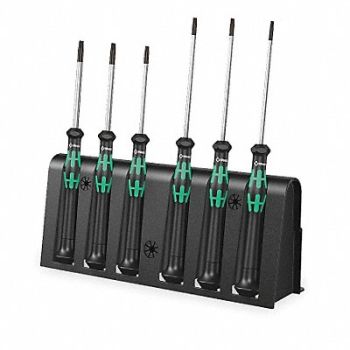 WERA Precision Screwdriver Set Torx 6 pcs., 3EKP7
