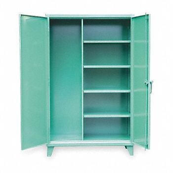 STRONG HOLD K4850 Strg Cab 78 x48 x24 Green 4Shlv, 3EME6