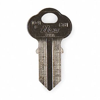KABA ILCO Key Blank Brass Chicago Lock PK10, 3EMP4