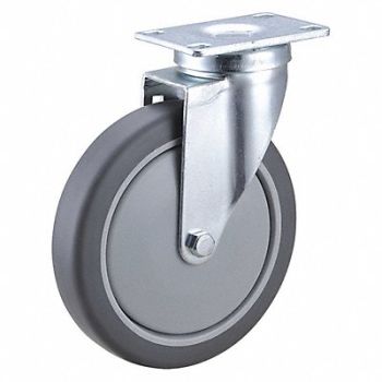 GRAINGER APPROVED Standard Plate Caster Swivel 300 lb., 3ENX9