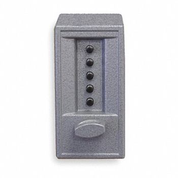 KABA Push Button Lock Entry Gray Powder Paint, 3EPR6