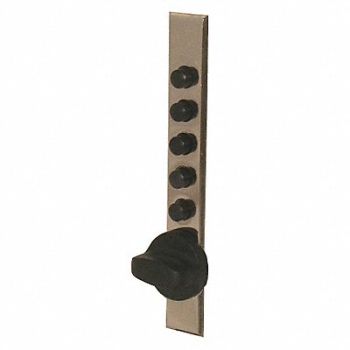 KABA Mechanical Lock Satin Brass 5 Button, 3EPT2
