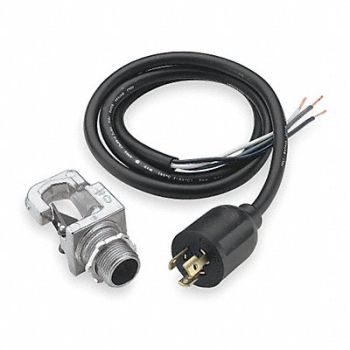 LITHONIA LIGHTING HIDFix HookCordPlug 277V 3ftL 1 3/4 W, 3EU54
