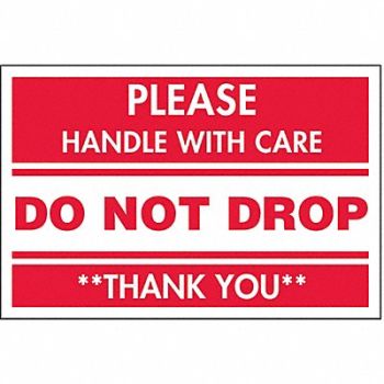 TAPECASE Instructional Label Care PK50, 16U964