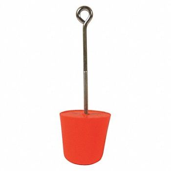 ULTRATECH Drain Plug Orange 4 In, 3EWX9