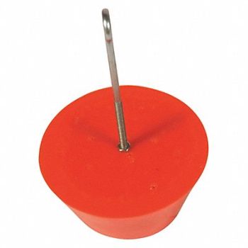 ULTRATECH Drain Plug Orange 8 In, 3EWY3