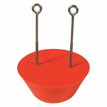 ULTRATECH Drain Plug Orange 10 In, 3EWY4