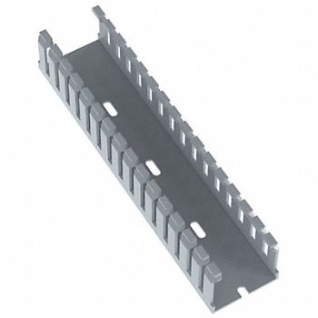 PANDUIT Wire Duct Narrow Slot Gray 1.75W x 1.5D, 3EXX1